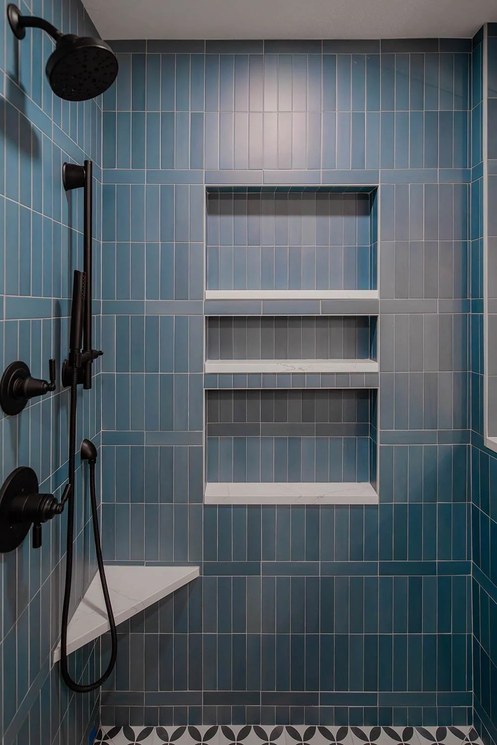 colorful and luxury shower experience