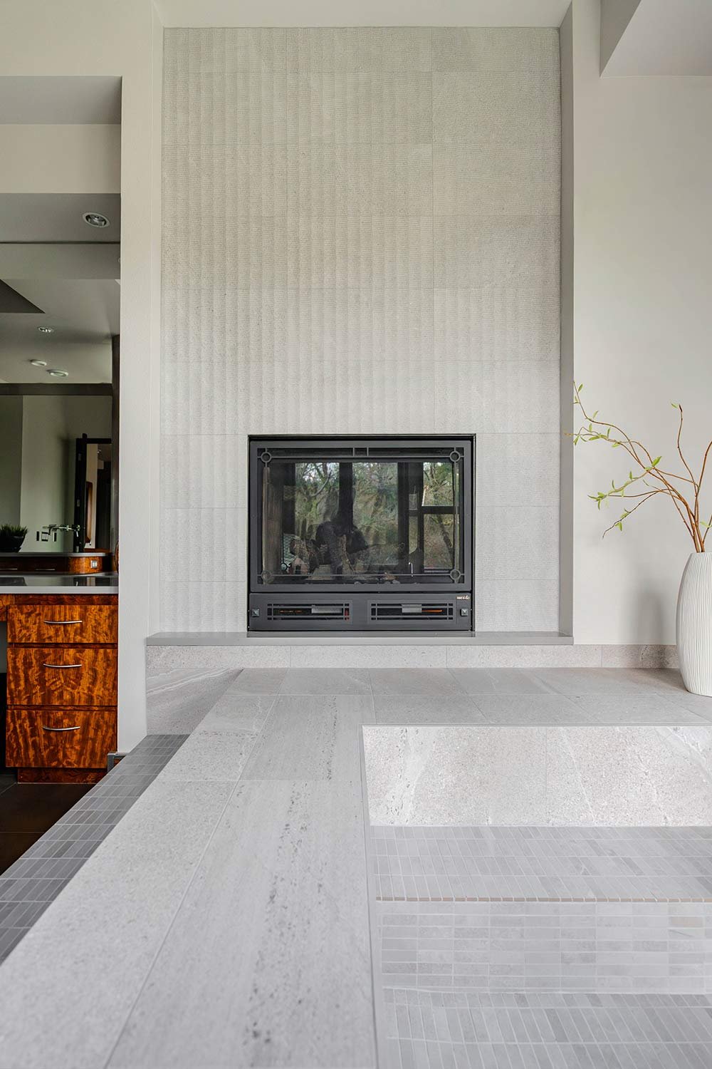 Sand clean modern oversized tiles