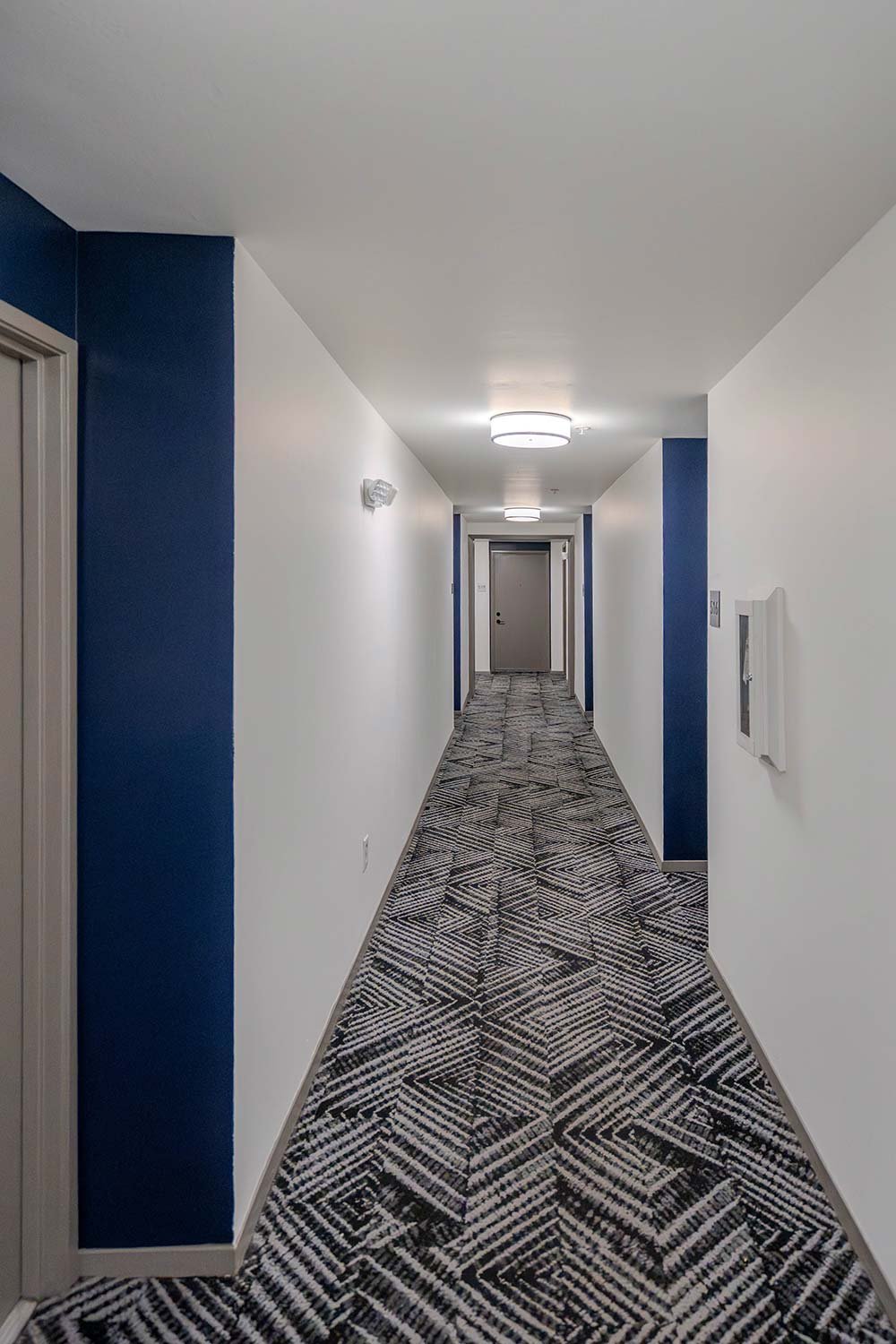 Unique apartment building design