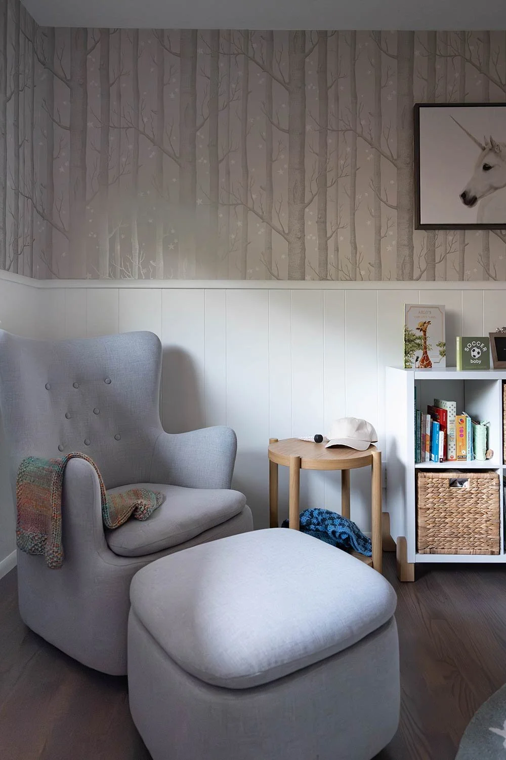 Cute nursery design for gender neutral bedroom