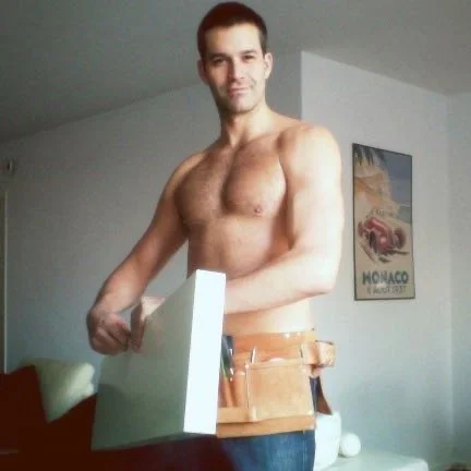 Cute 2010 photo of myself doing home improvement I just found.