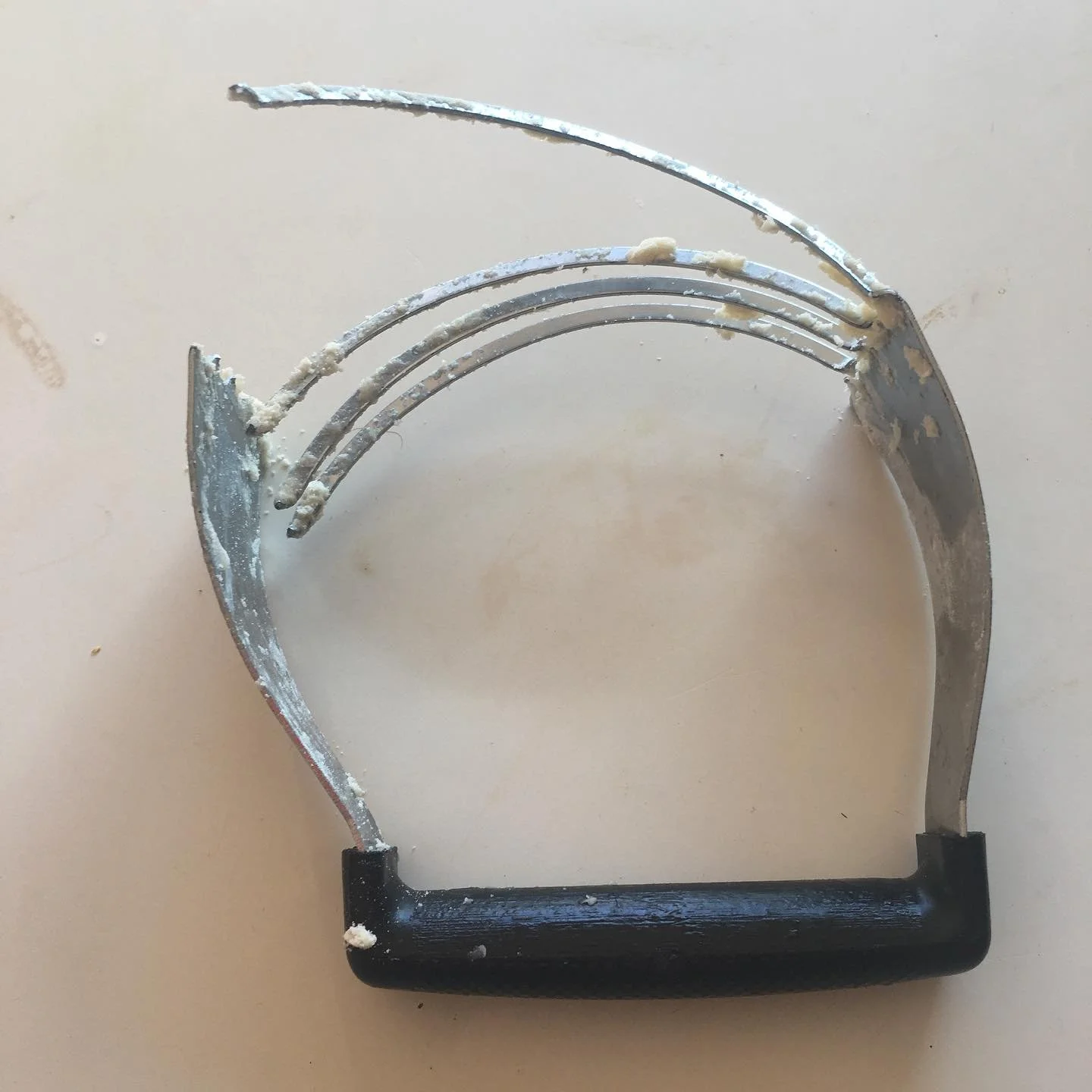 Too much enthusiasm making cookies.