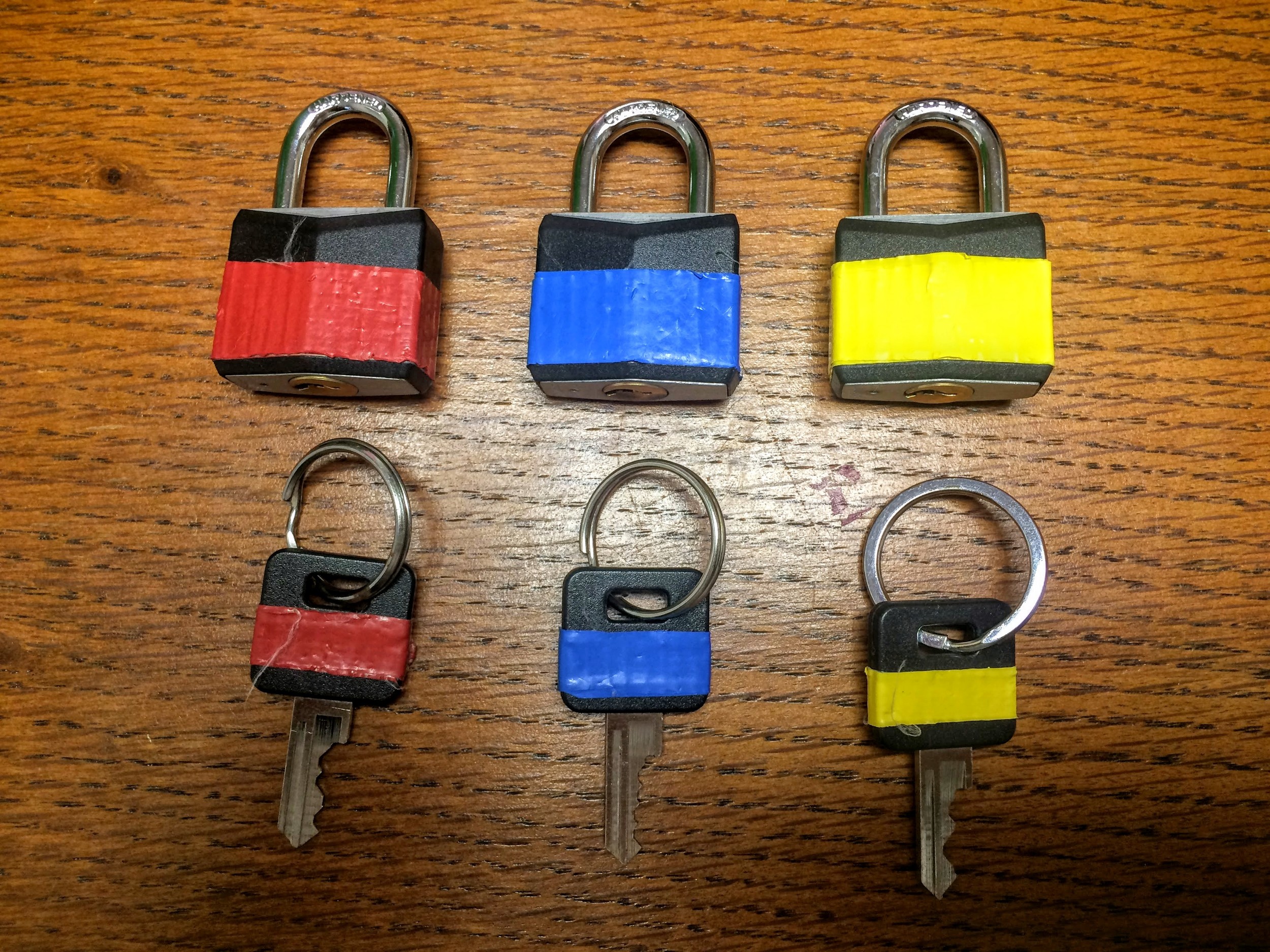 Fine Motor & Color Sorting Lock and Key 