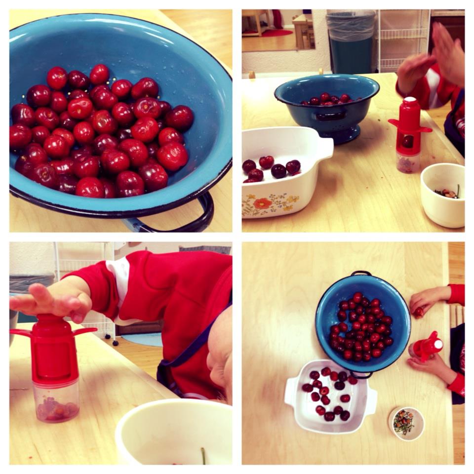 Food Preparation - Cherry Pitting