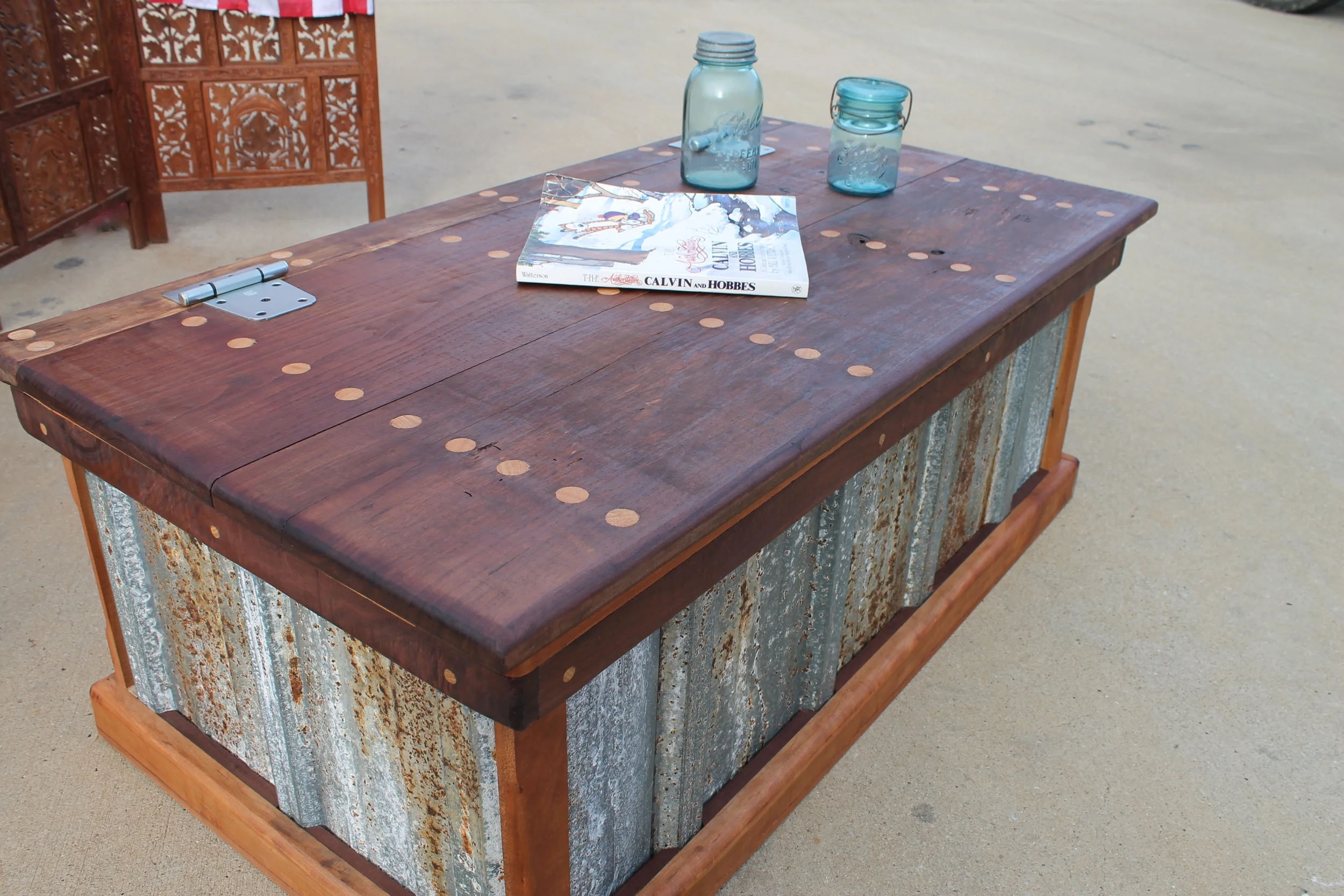 Rustic Walnut Chest