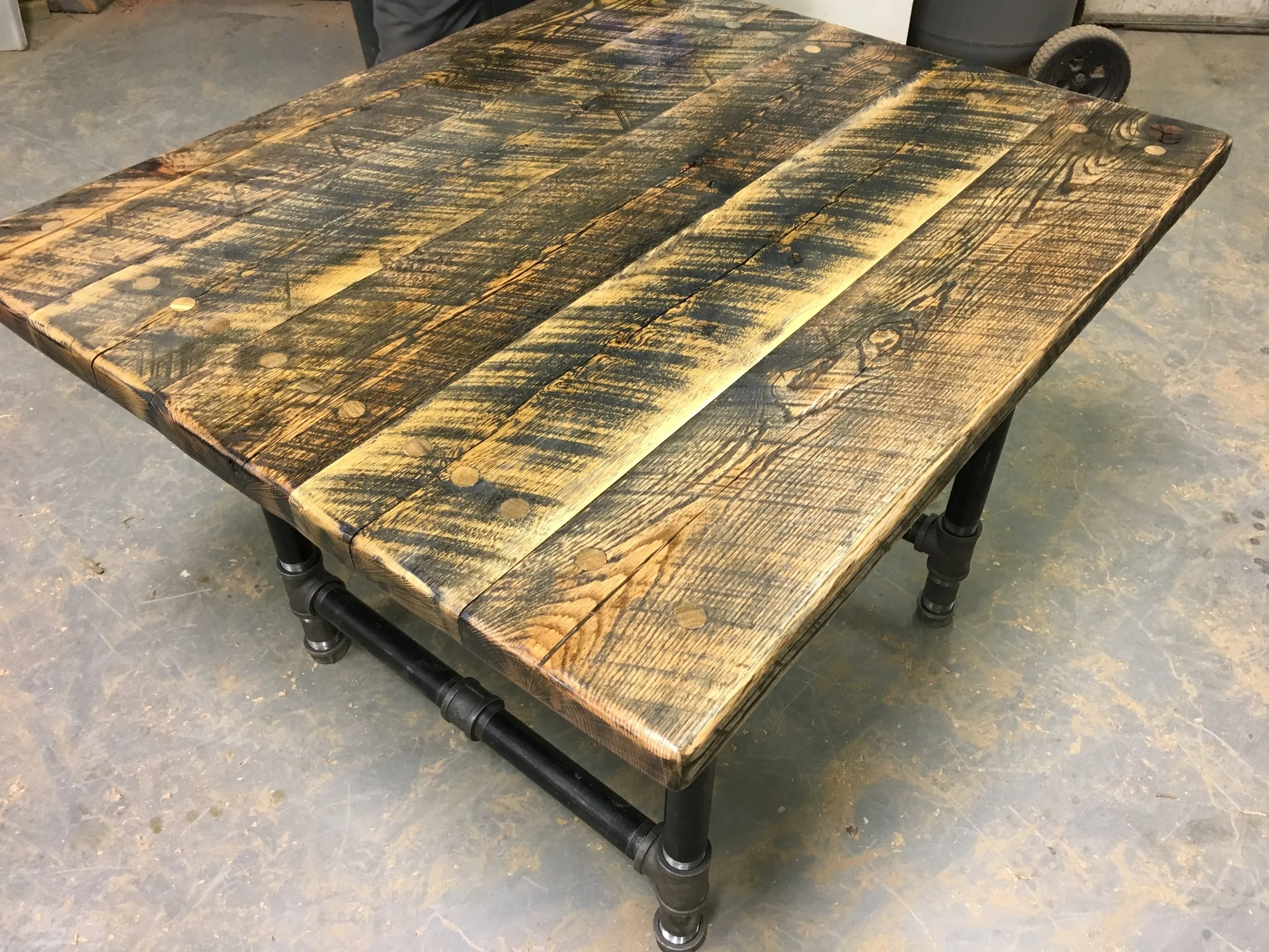 Rustic Industrial Table