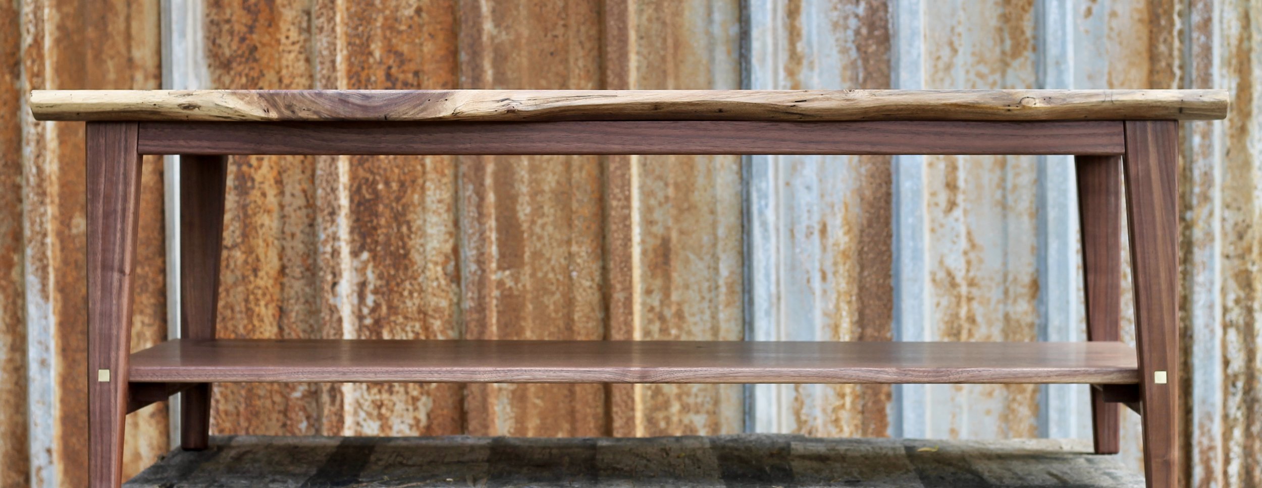 Live Edge Walnut Coffee Table