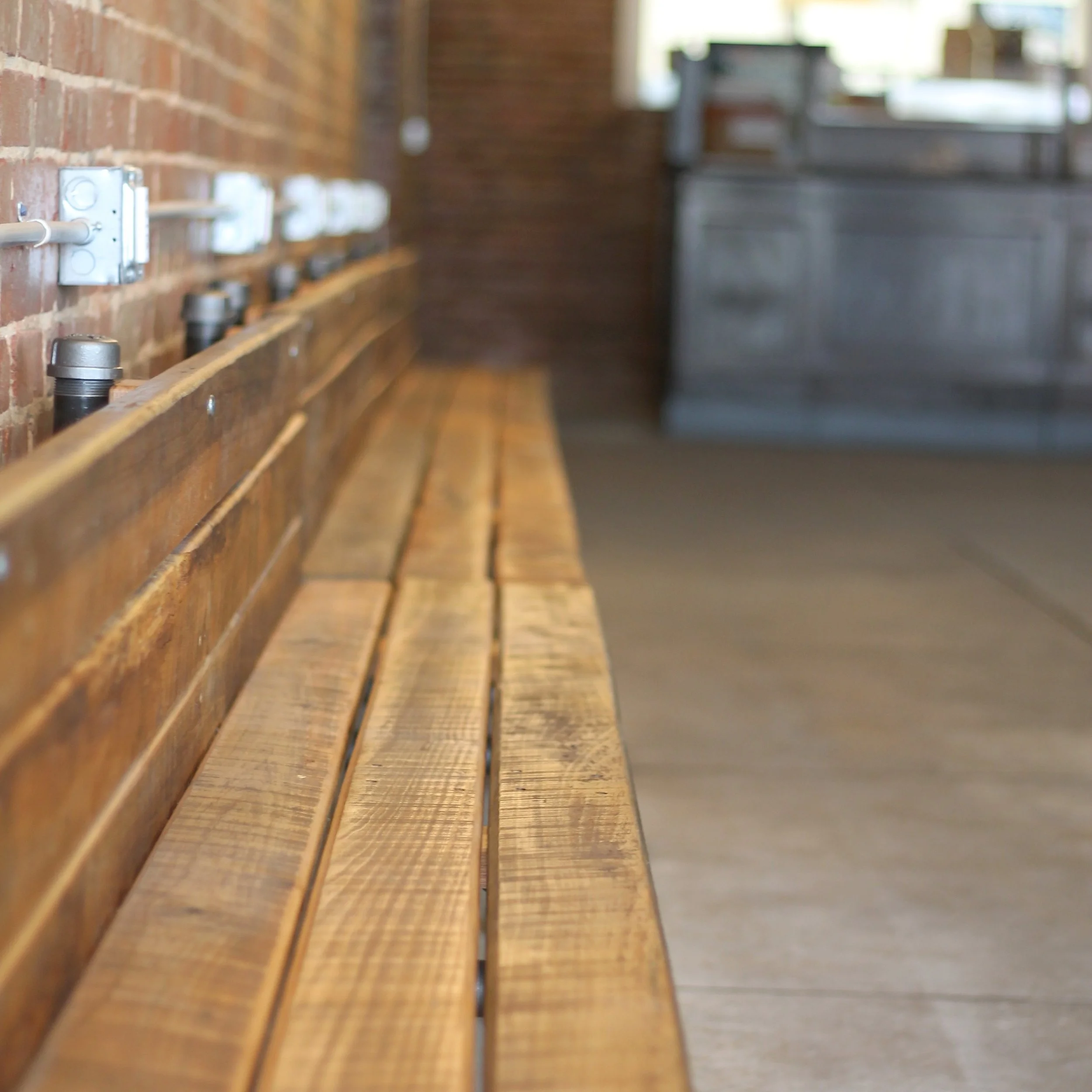 Reclaimed Barnwood Poplar Benches