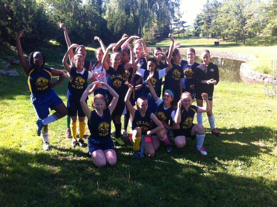 St. Leo Girls Soccer Team! Congratulations on a great season!