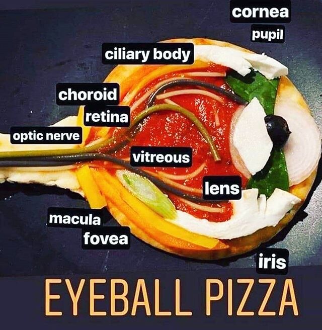 We hope you have been finding things to keep yourself busy during isolation. 
Here's an anatomy lesson for you all.. from everyone's favourite food... Pizza ! &hearts;️