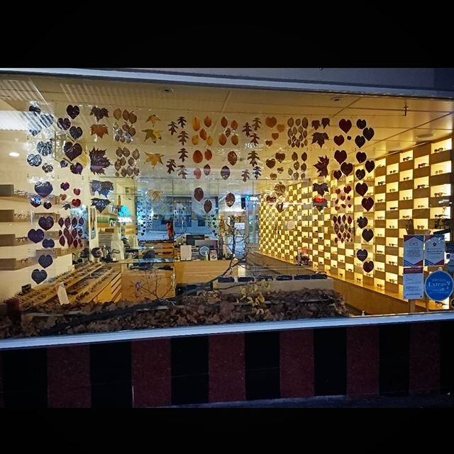 How fabulous does our window display look? Courtesy of our wonderful dispenser Ross.. Now we are well and truly in winter.. come and see it before our next fab window display lands !