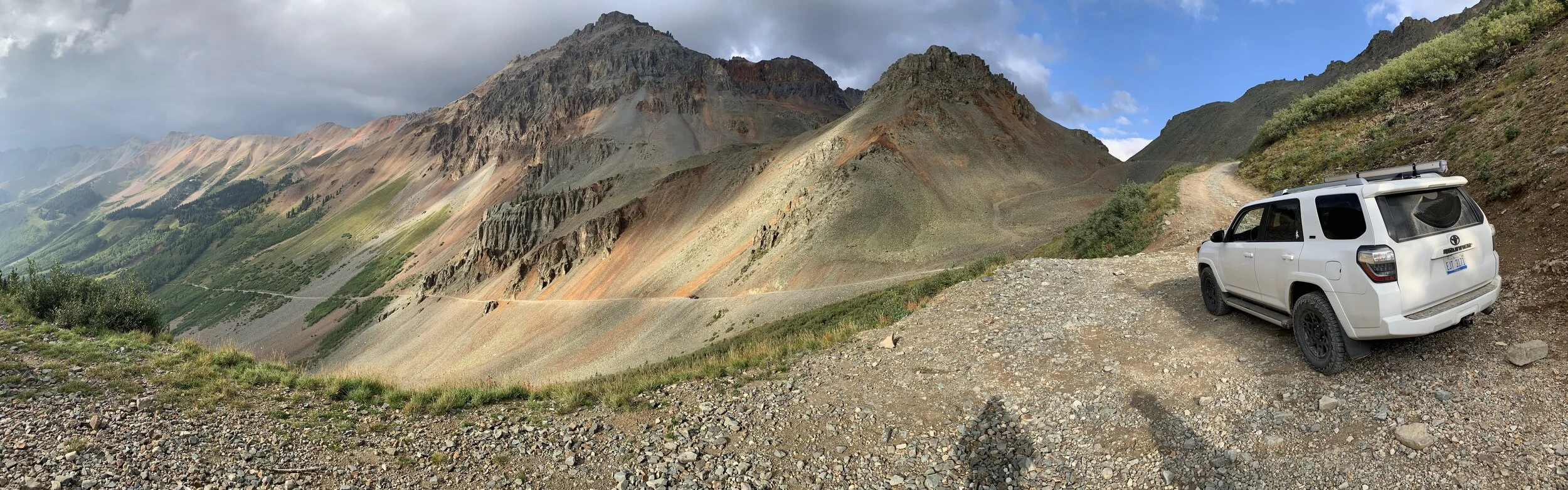  2021 Wheeling through the San Juan Mountains on Ophir Pass in Colorado 