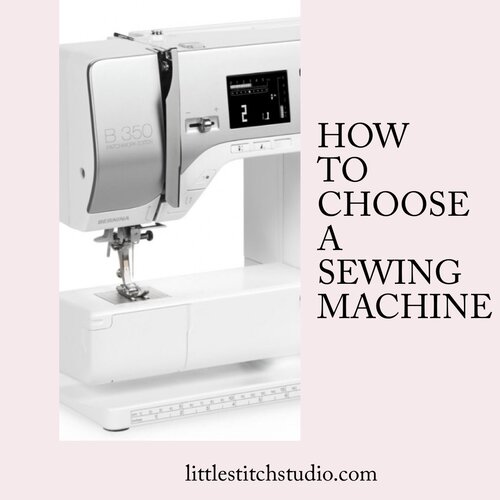 Investing in a quality sewing machine - I sew, therefore I am