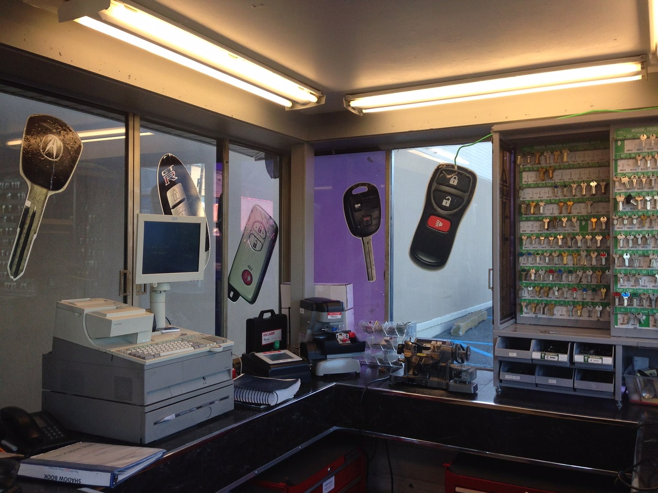 Sears Key Shop operated by The Keyless Shop automotive locksmiths of Hackensack, NJ