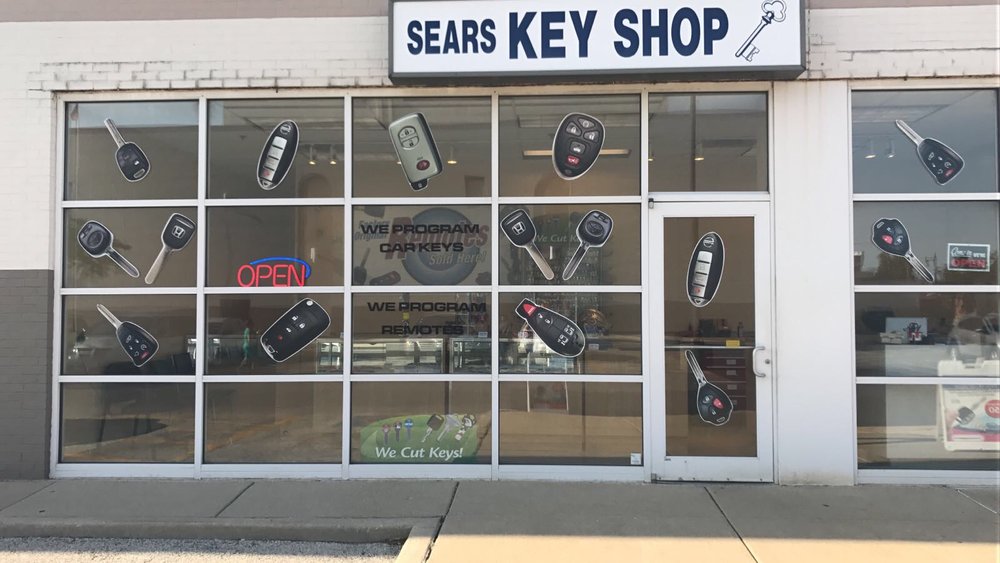 Sears Key Shop operated by The Keyless Shop.