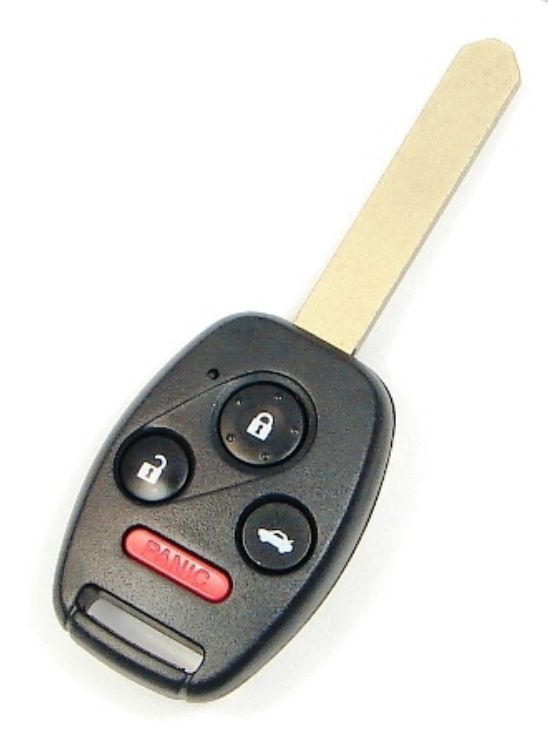 HQRP 4 Botones Carcasa para llave mando remoto compatible con Honda Accord 03-05 