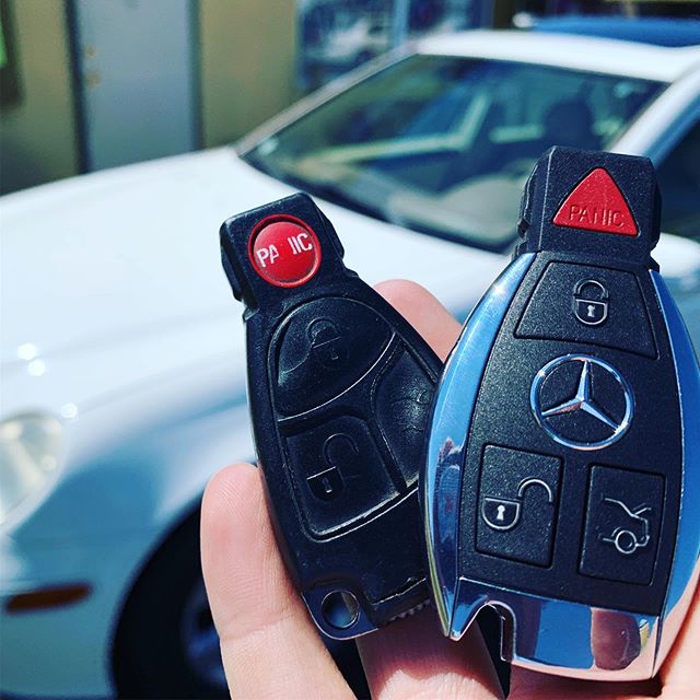 Now programming most Mercedes Benz keys at any Fast Keys or Keyless Shop location.