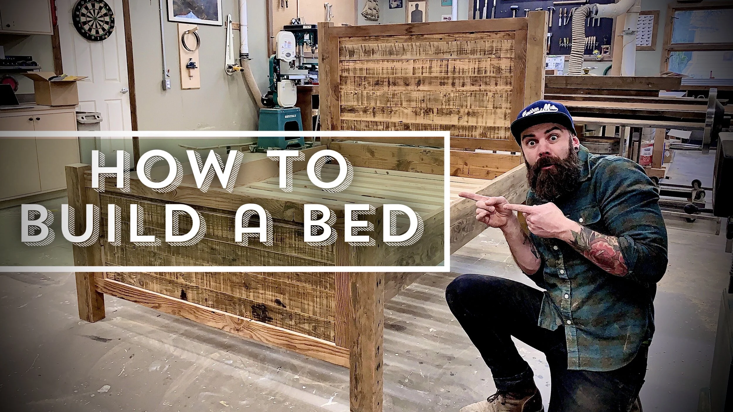 Bourbon Moth Reclaimed Bed Plans — Bourbon Moth Woodworking