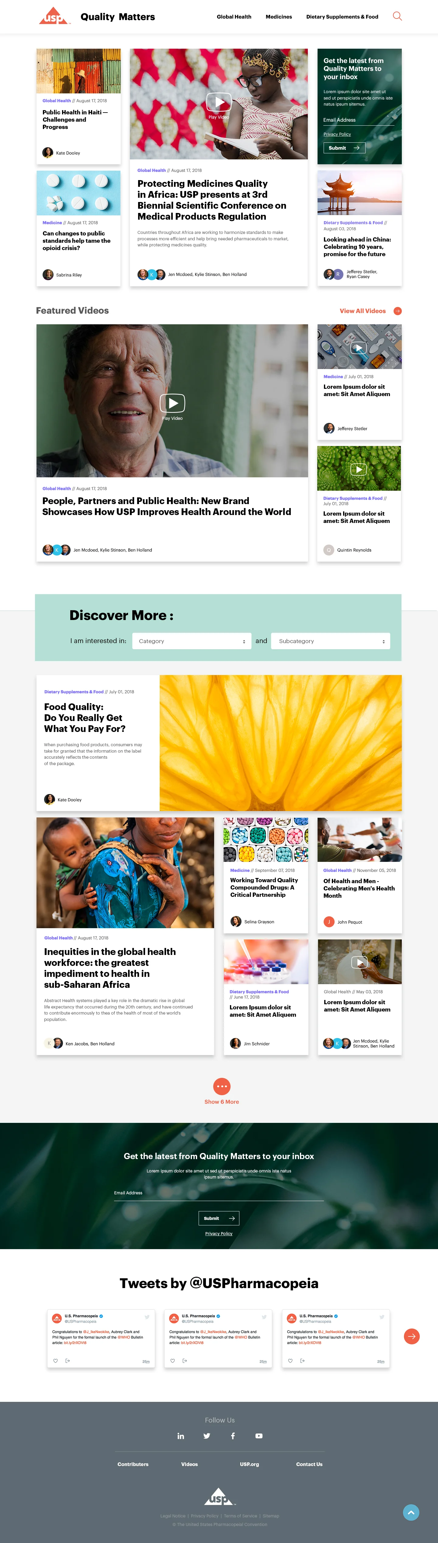 Home page