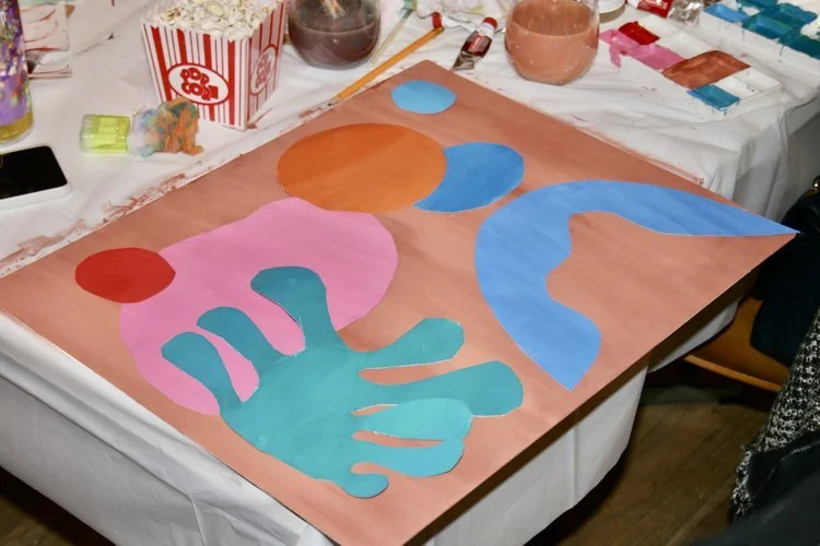 CUT, COLOR, CREATE: HENRI MATISSE–INSPIRED COLLAGE