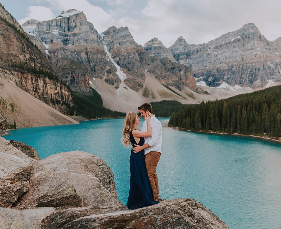 TAYLOR + TYLER | MORAINE LAKE | BANFF PHOTOGRAPHER