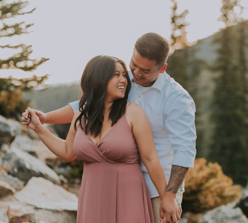 SUSAN + BEN | MORAINE LAKE | BANFF PHOTOGRAPHER