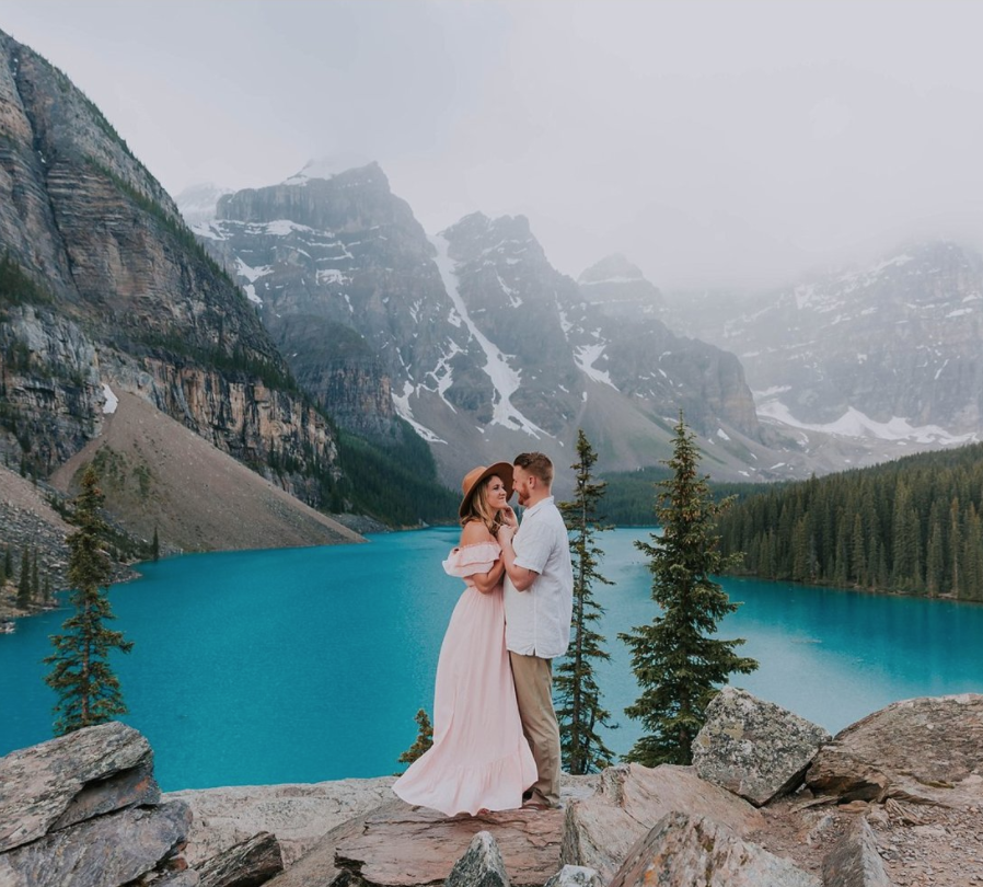 MORAINE LAKE PHOTOS | MATT + AUBREY