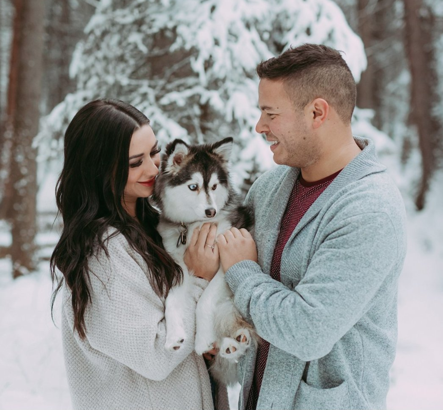 WINTER WONDERLAND FAMILY PHOTOS | FISH CREEK PARK