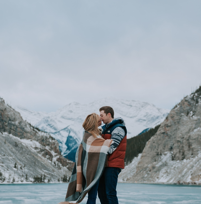 SALLY + WAYNE | CANMORE ENGAGEMENT