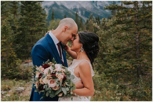NICOLE + STU | CANMORE WEDDING