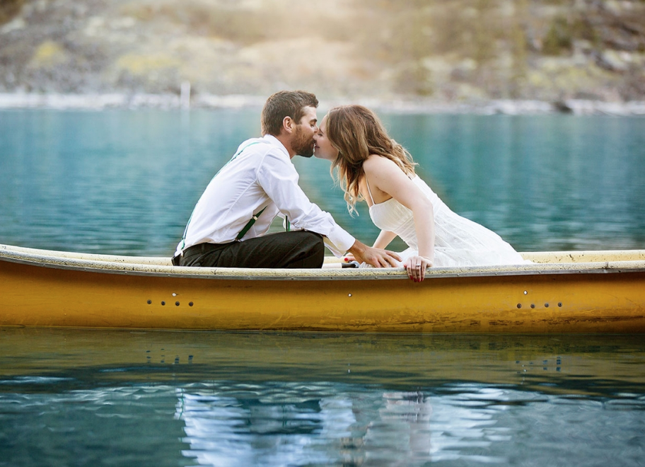 MORAINE LAKE : KATRINA + TIM - ELOPEMENT