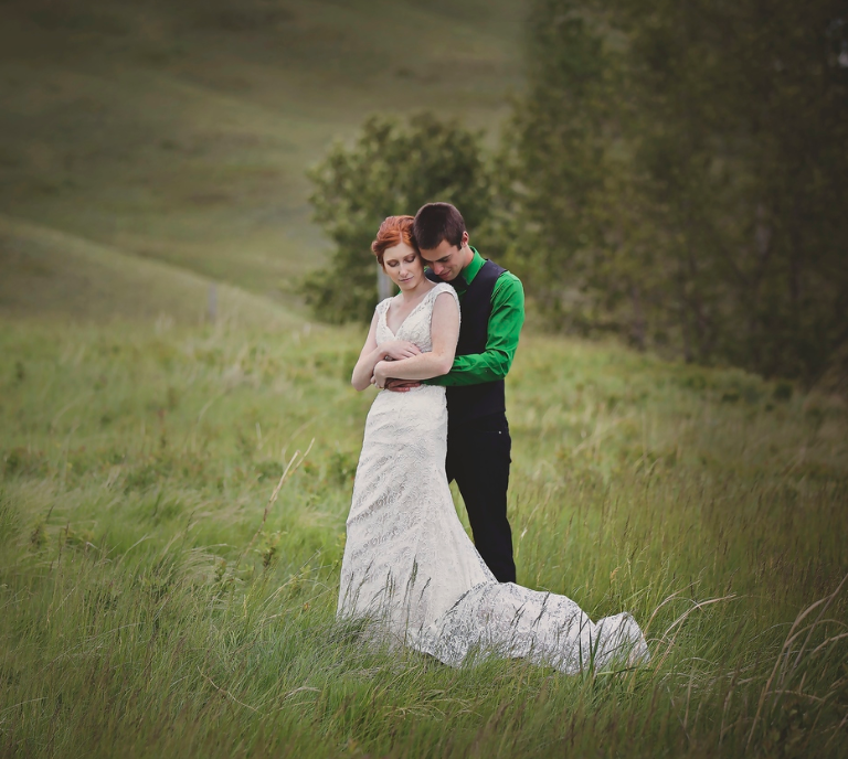 PINCHER CREEK WEDDING : CANDACE + ZACH