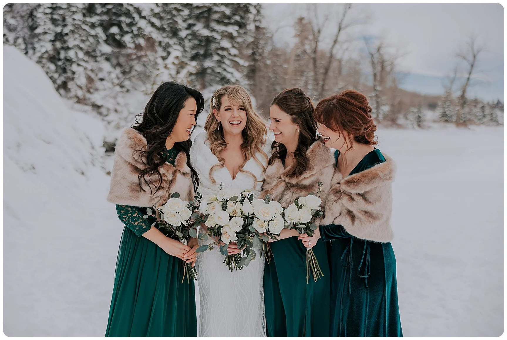 LINDSAY + BRANDON - WINTER CALGARY WEDDING