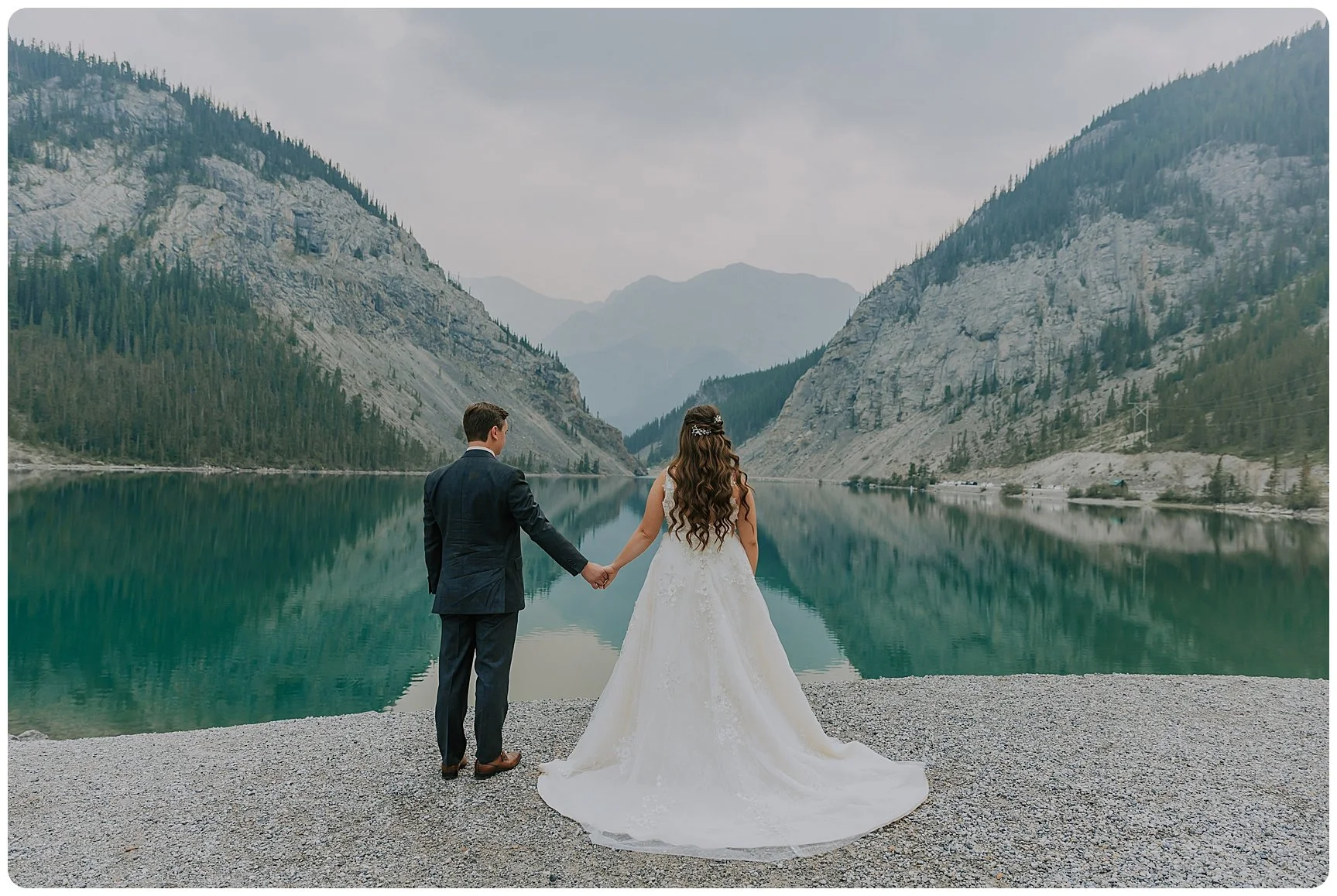 TESS + SCOTT : CANMORE WEDDING