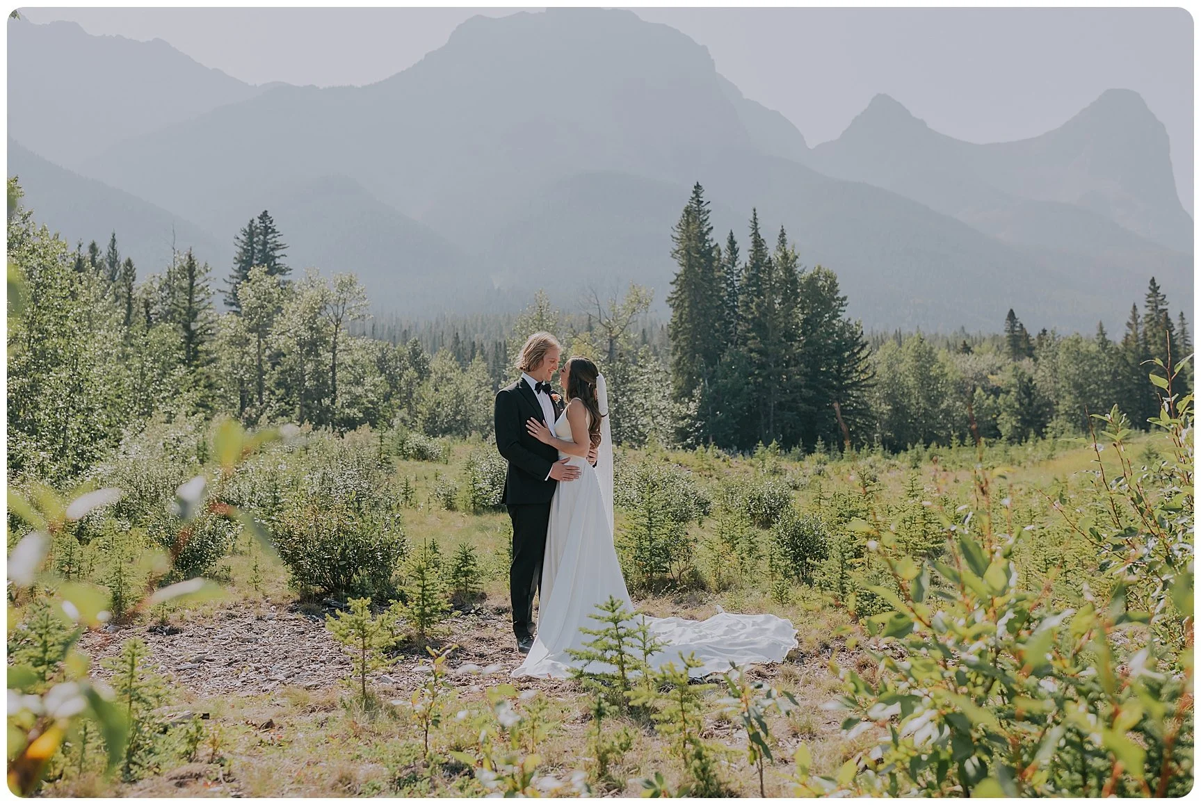 KELLY + NICK - CANMORE WEDDING