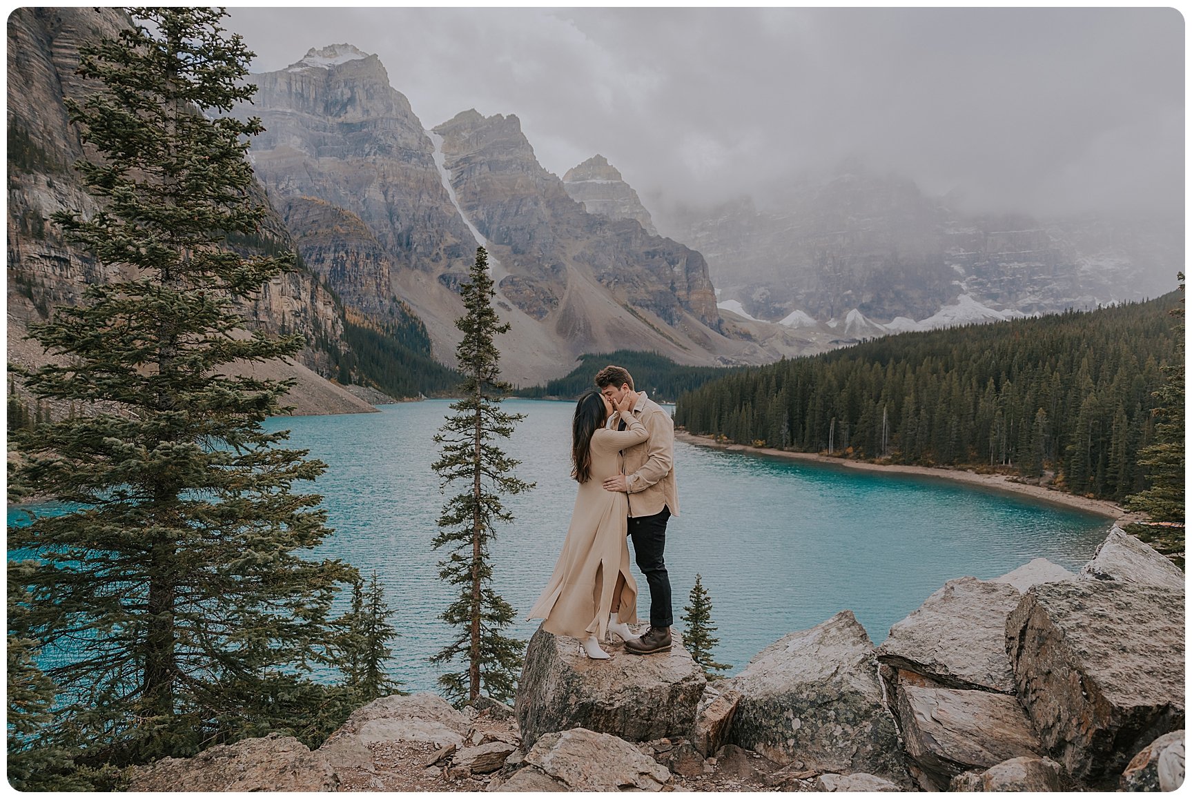 NICK + VICTORIA - MORAINE LAKE COUPLE 
