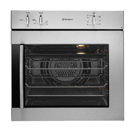 RRP $1,119.00, SALE $979.00 Westinghouse- PORS663S-R 600mm electric multifunction oven with RHH side opening door