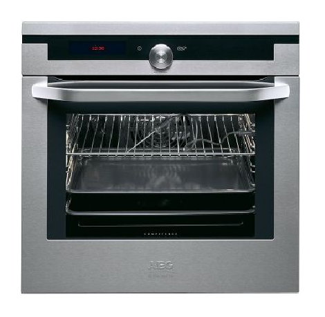RRP $4,529.00, SALE $2499.00 AEG B9978-5m 600mm multi-function, auto sensing oven with pyrolytic cleaning