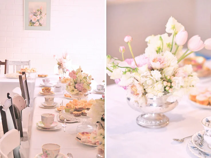 CLIENT: moi BRIEF: a watercolour, vintage garden, inspired high tea for 30 guests