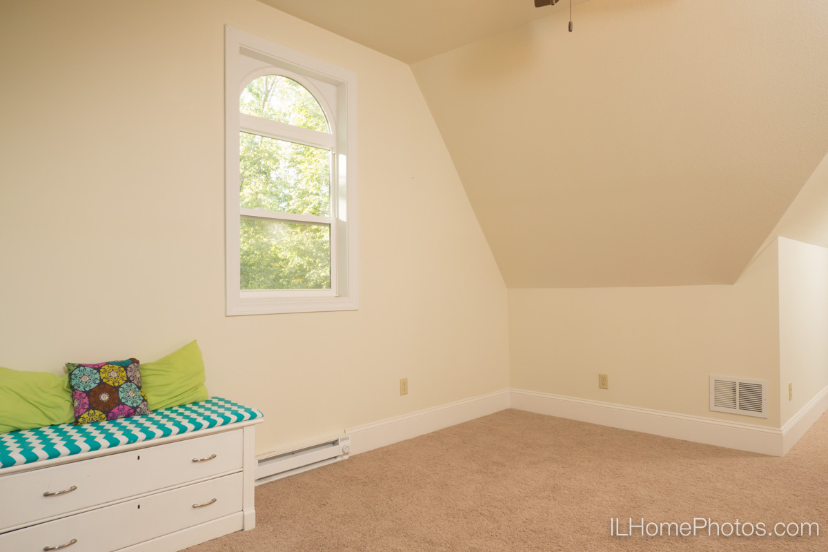 Interior home playroom photograph for real estate in Delavan, IL :: Illinois Home Photography by Michael Gowin, Lincoln, IL