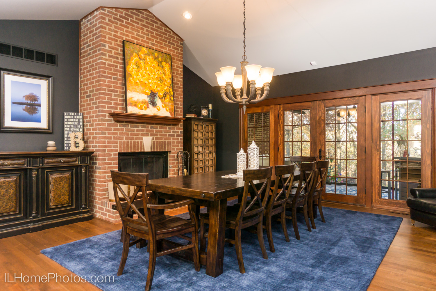 After - professional photograph of formal dining room