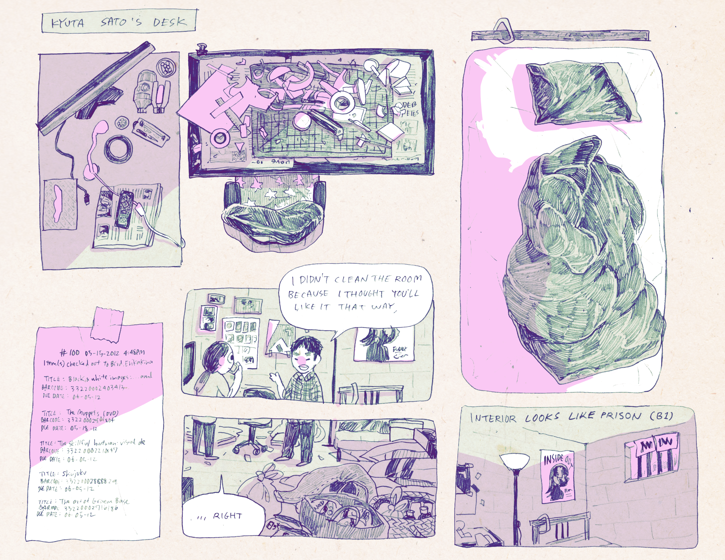 Kyuta's room