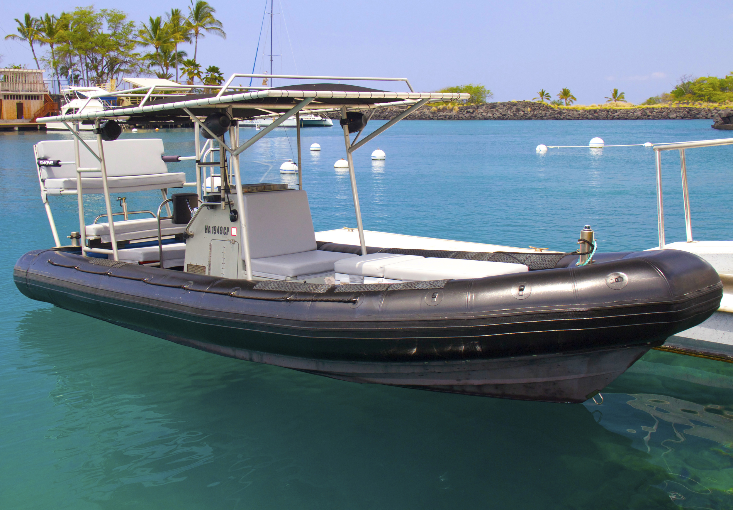 Our Boat LiquidHi custom Northport SeaForce 730 Military Zodiac 