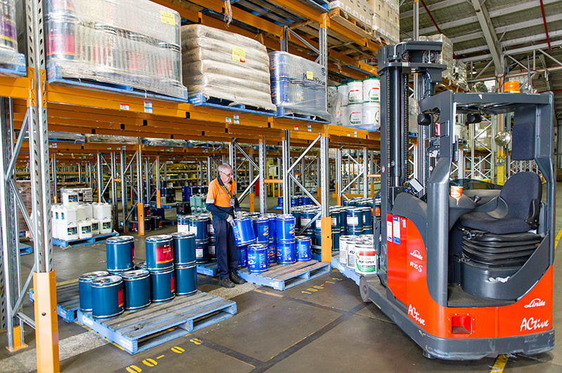 creating Picking space at ALMC