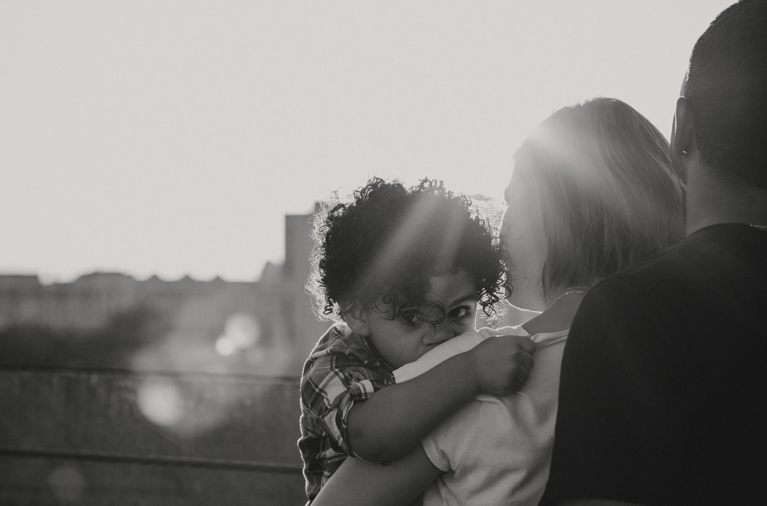 Family Lifestyle Session In the City | Cory, Amber & Jake | Downtown Orlando, FL