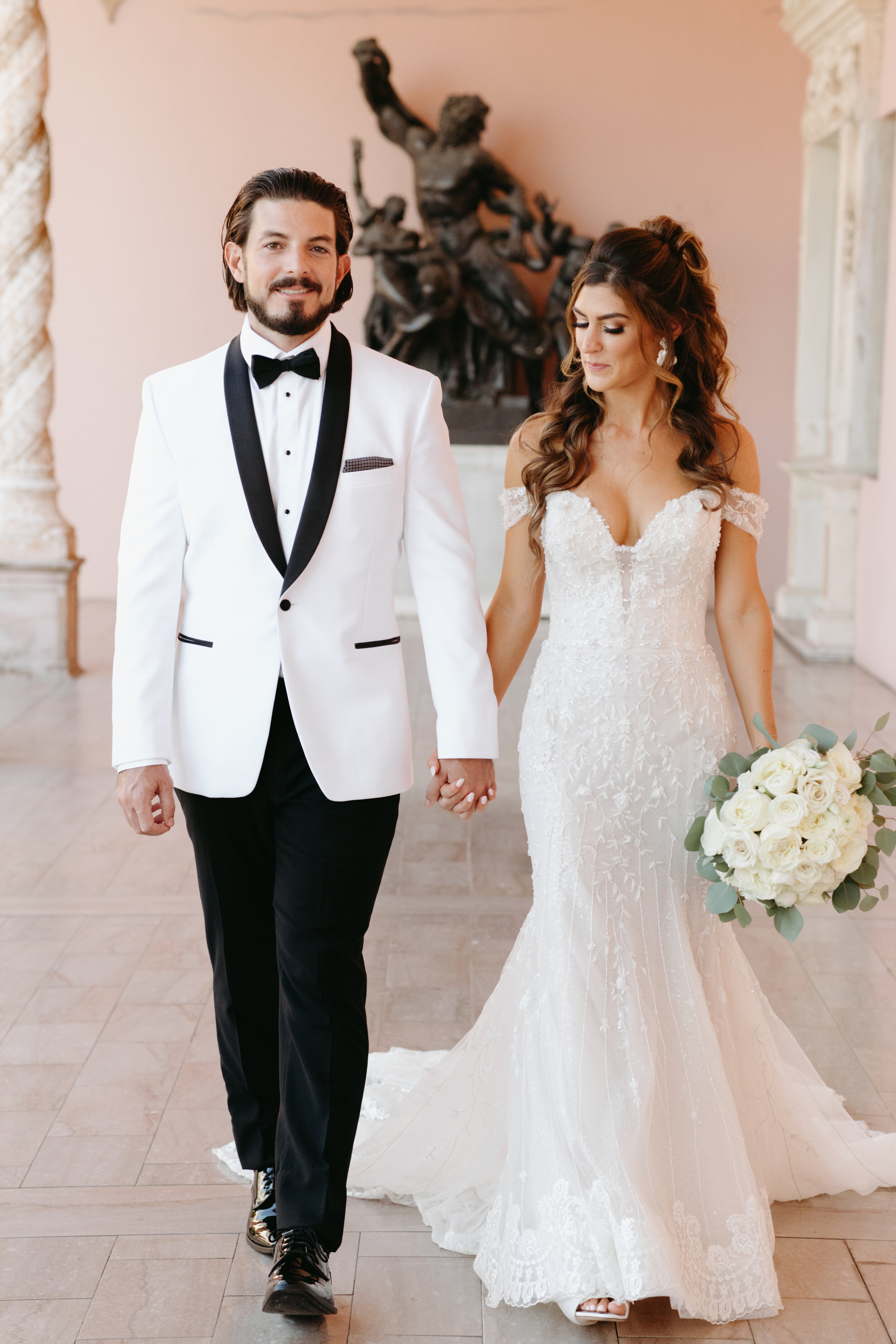 First Look | Courtney and Alvaro | Wedding | The Ringling | Sarasota FL | Documented by Vanessa Boy-158.jpg