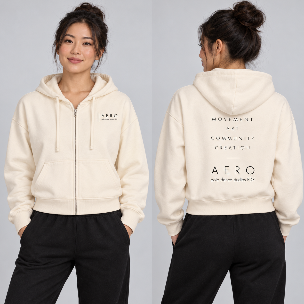 AERO CREATE Relax Zip Hoodie (PRE-ORDER ONLY)