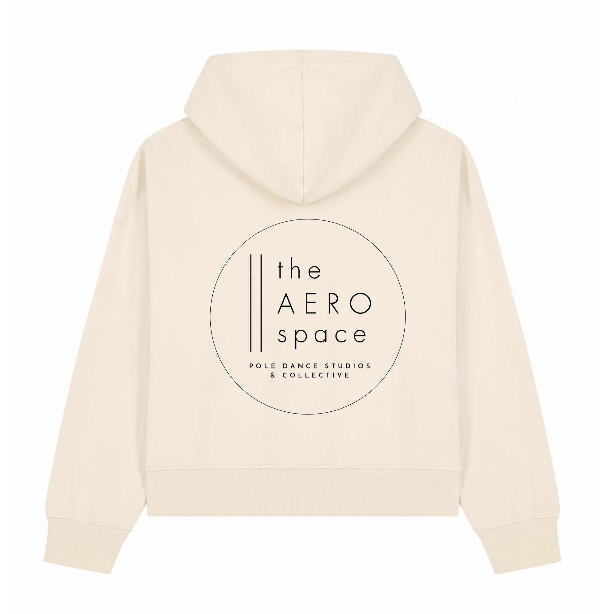 CLASSIC CROP ZIP HOODIE BACK - NATURAL.png