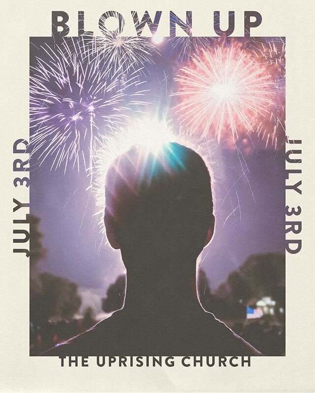 1 WEEK AWAY! Join us for our annual Blown Up firework show! Event will start at 8pm. Bring your lawn chairs, snacks &amp; drinks, and invite some friends! 
As aways, we are taking every precaution to keep everyone safe and following all CDC guideline