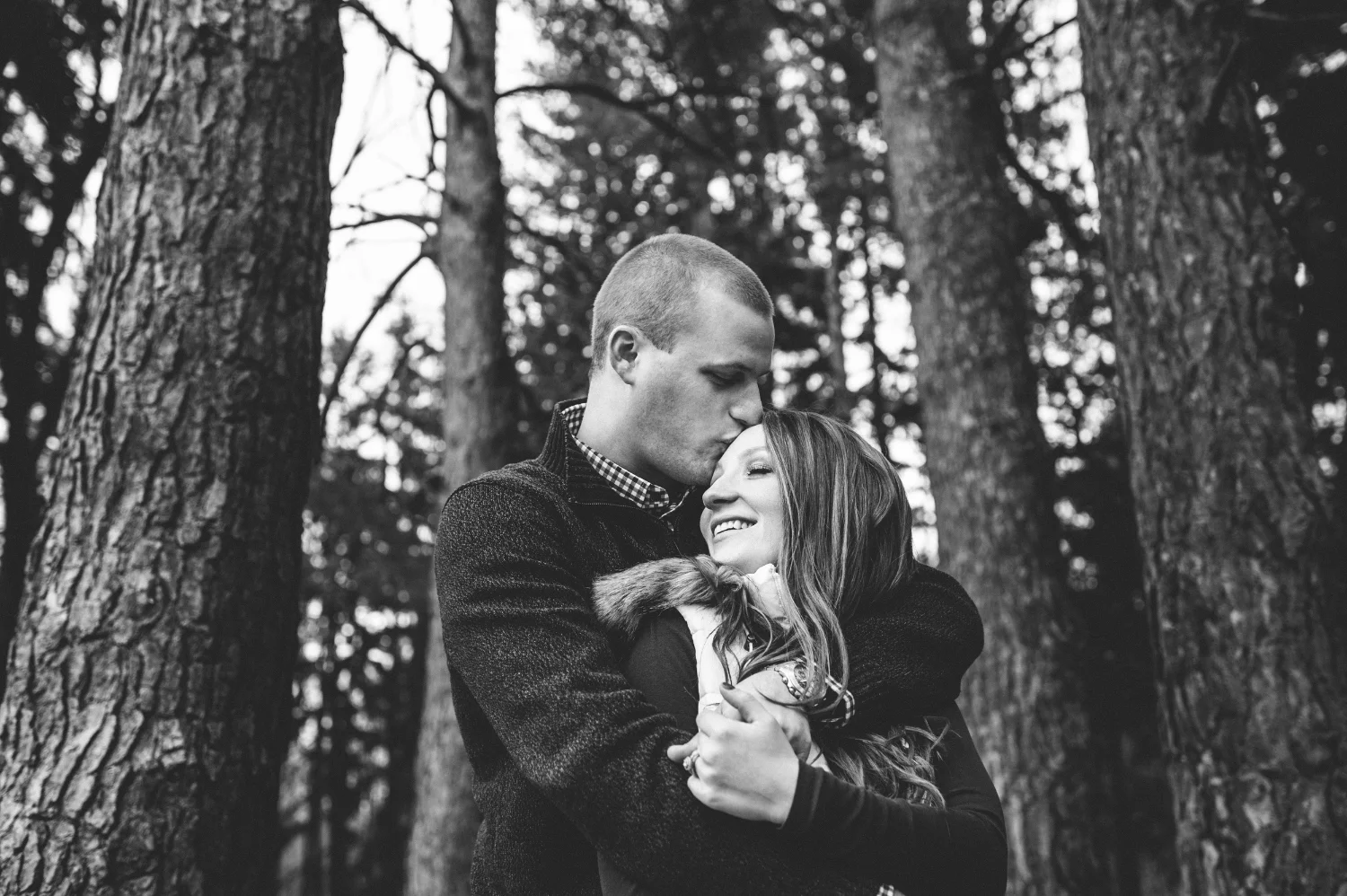 Kelly + Eric's WNY Winter Engagement